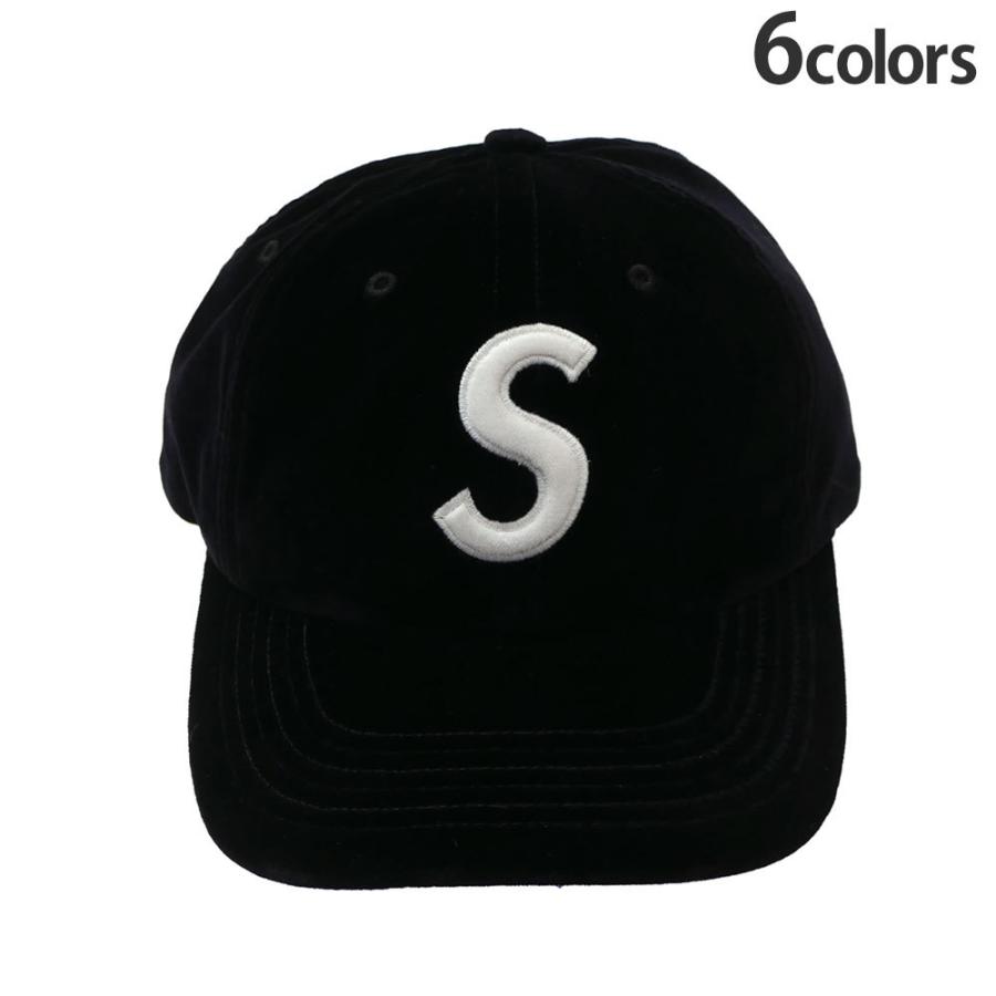 Supreme 黒キャップ Sロゴ Supreme 送料無料 メンズ キャップ ブラック シュプリーム Multi