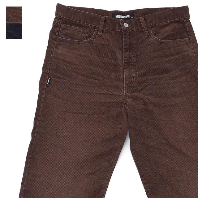 ネイバーフッド NBHD-WC . DP NARROW コーデュロイパンツ NEIGHBORHOOD 新品 ネイバーフッド WC.DP BASIC/CE-PT