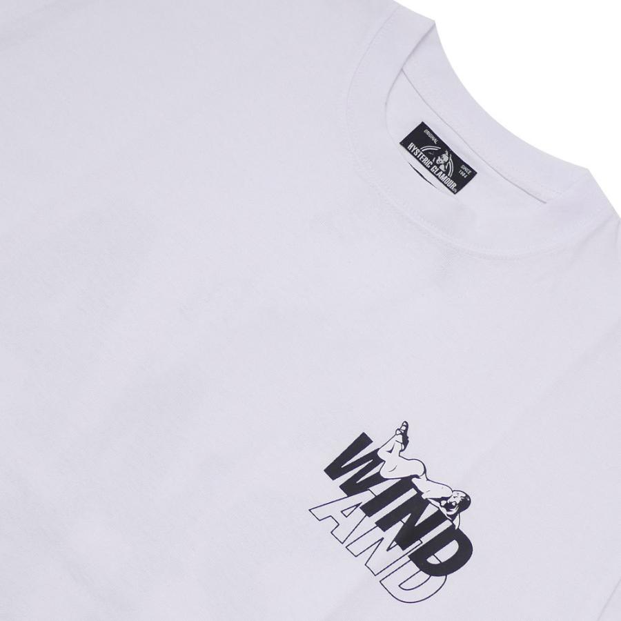 WIND AND SEA HYSTERIC GLAMOUR TEE 白 WIND AND SEA 新品 ウィンダンシー x ヒステリックグラマー
