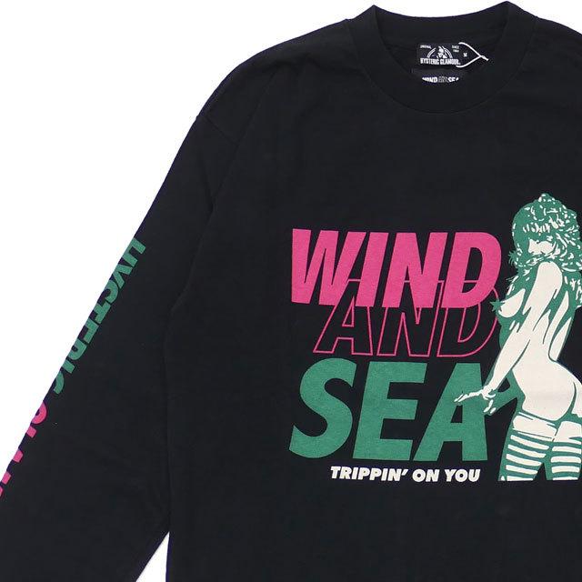 SEA HYS Special Tシャツ 黒 HYSTERIC GLAMOUR（ヒステリックグラマー）の「WIND AND SEA/SEA