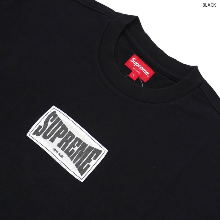 Supreme 新品 シュプリーム SUPREME Woven Label L/S Top 長袖Tシャツ 