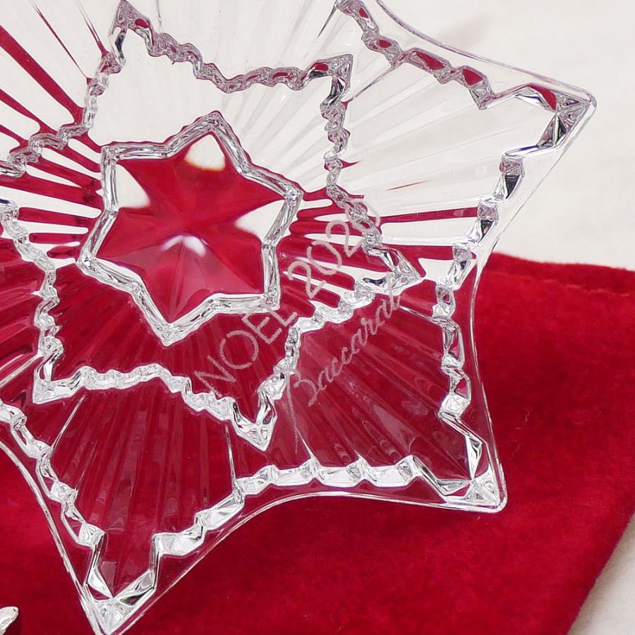 バカラ 新品 Baccarat クリスマス オーナメント CLEAR クリアー