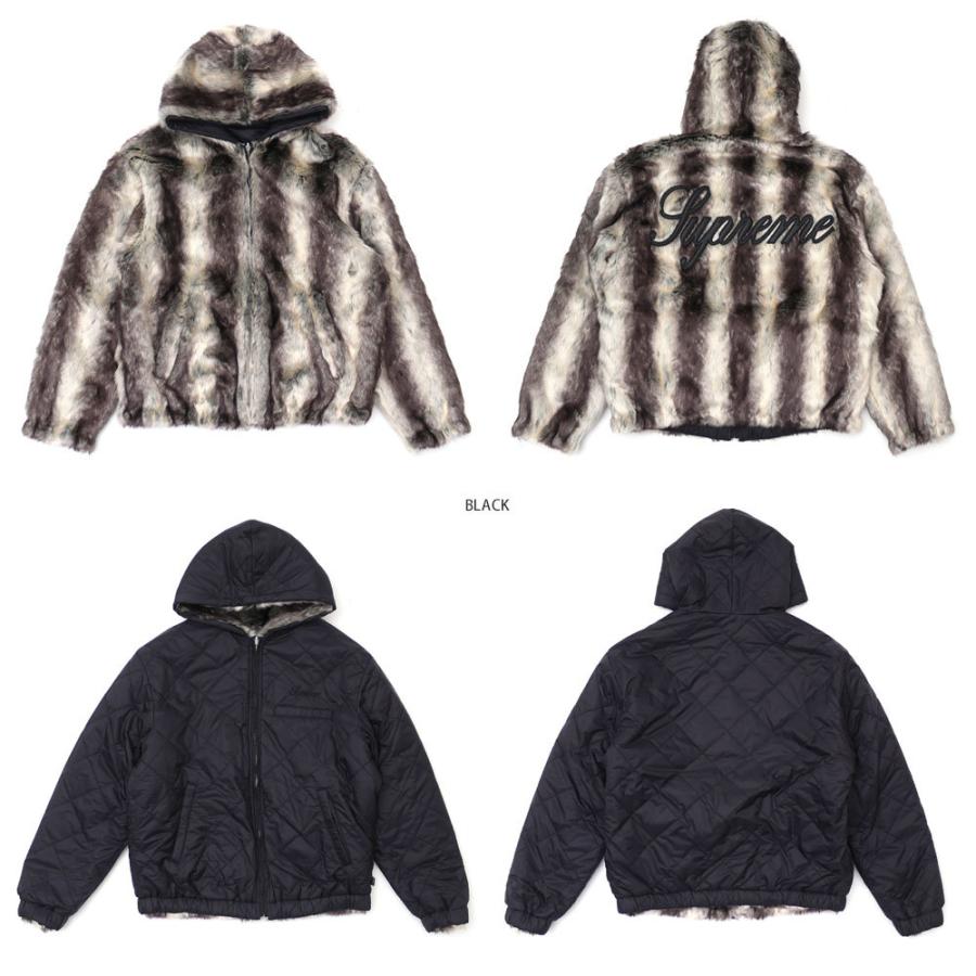 Supreme 新品 シュプリーム SUPREME Faux Fur Reversible Hooded Supreme 新品 シュプリーム SUPREME Faux Fur Reversible Hooded
