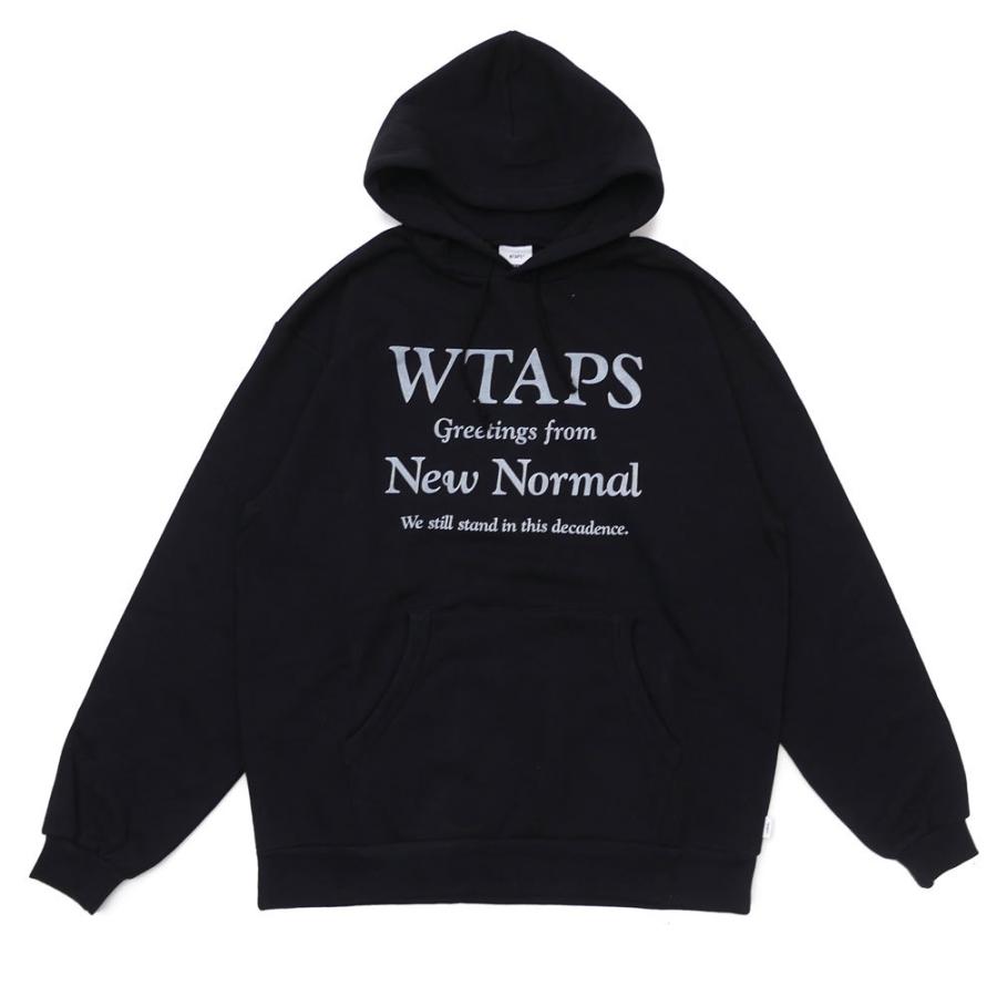 WTAPS 新品 ダブルタップス NEW NORMAL HOODED パーカー BLACK WTAPS 新品 ダブルタップス NEW NORMAL HOODED パーカー BLACK