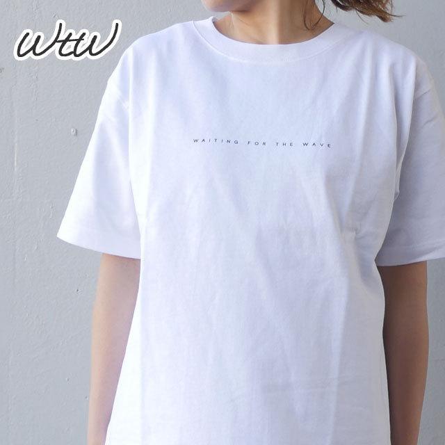 WTW 新品 ダブルティー BACK LOGO TEE S/S Tシャツ WHITE