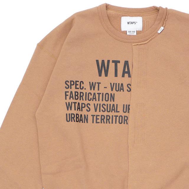 WTAPS 211TQDT-PTM03ダブルタップスXL Beige WTAPS（ダブルタップス） 【数量限定特別価格】 新品 WTAPS RAGS CREW