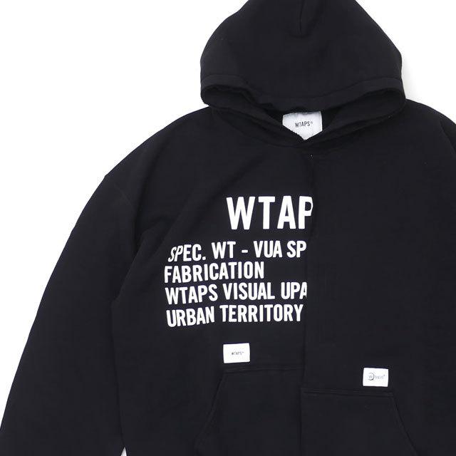 WTAPS 新品 RAGS HOODED BLACK 211ATDT-CSM39 211000773051 SWT