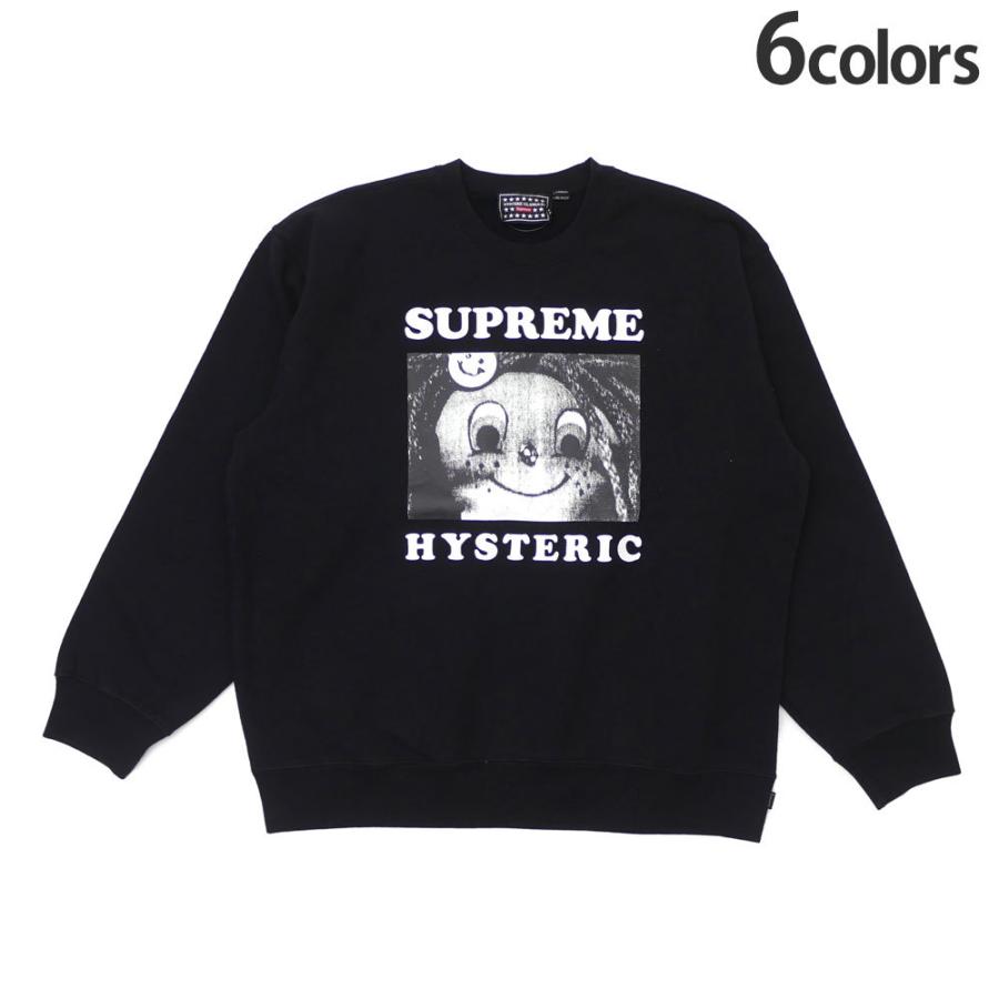 HYSTERIC GLAMOUR Supreme ブラックスウェット Supreme 新品 シュプリーム SUPREME x ヒステリックグラマー
