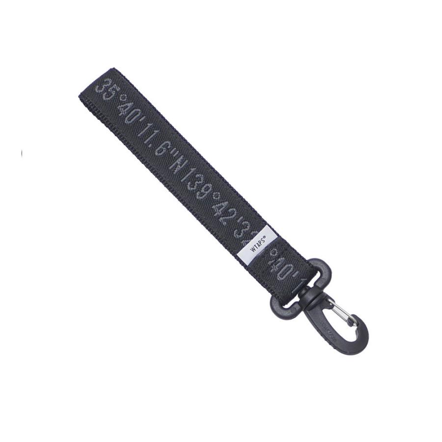 wtaps キーホルダー ブレスレット WTAPS 新品 ダブルタップス REIN STRAP キーホルダー BLACK