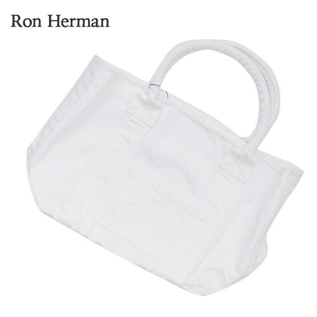 Ron Herman 新品 ロンハーマン RH TOTE BAG SMALL トートバッグ WHITE  