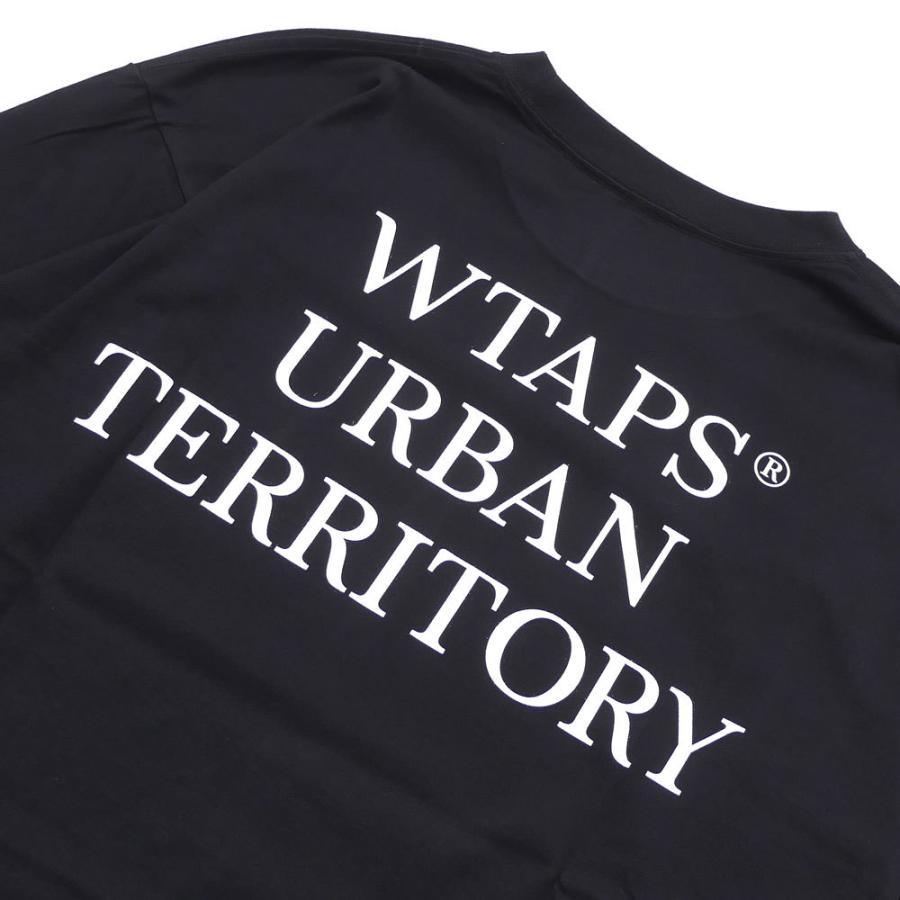 【新品・L】WTAPS URBAN TERRITORY BLACK Tシャツ 黒 WTAPS 'URBAN TERRITORY TEE'Tシャツ L 3 黒 ブラック ダブル