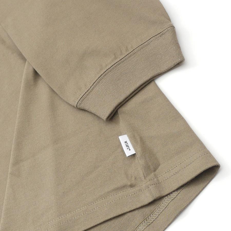 トップス WTAPS WTVUA 211ATDT-LT01S WTAPS 新品 ダブルタップス WTVUA LS TEE 長袖Tシャツ OD