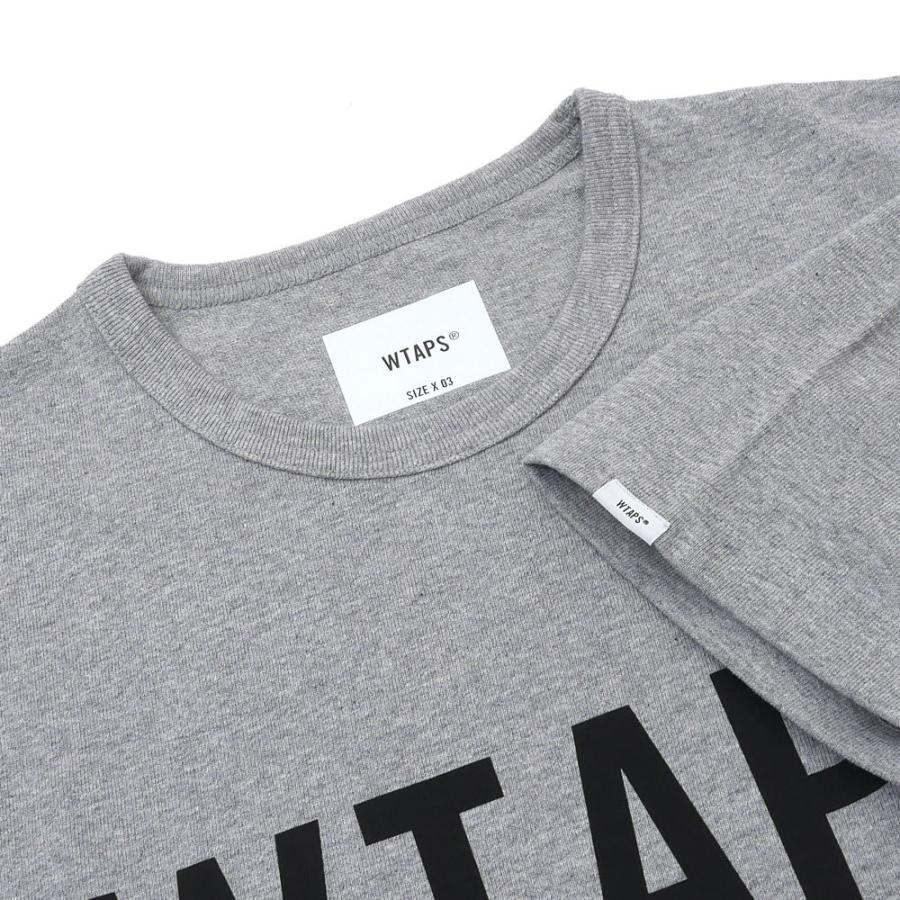 WTAPS（ダブルタップス） 新品 WTAPS BANNER SS TEE Tシャツ GRAY