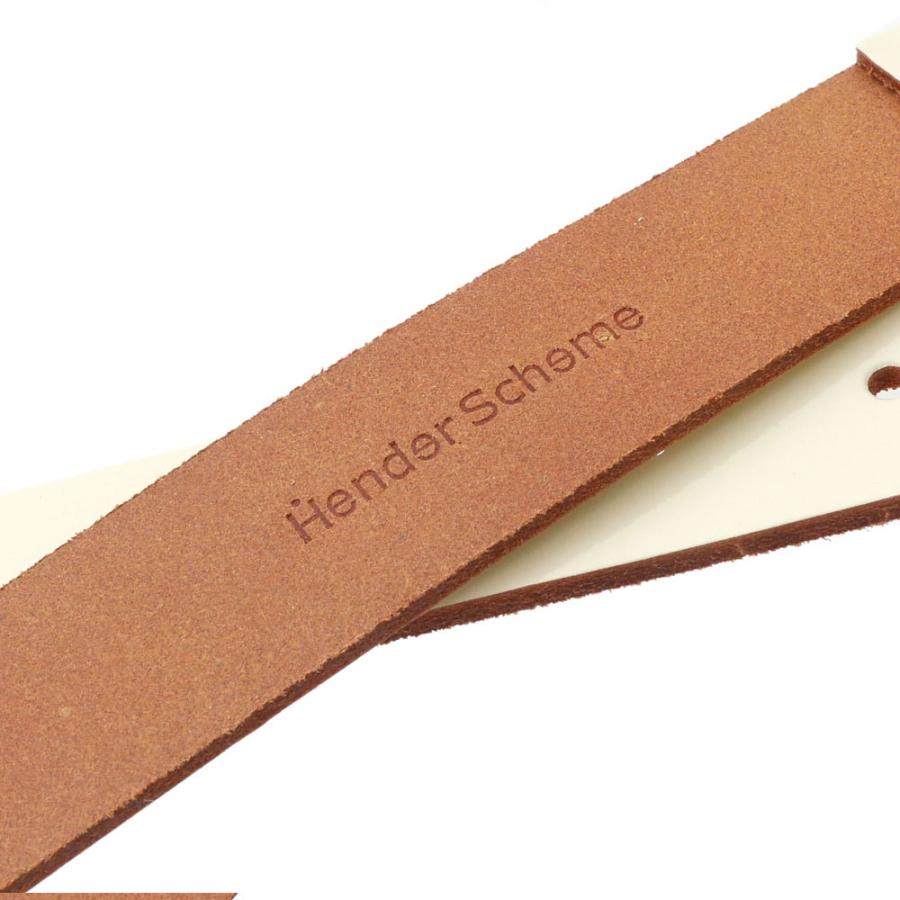 Hender Scheme レザーベルト ホワイト Hender Scheme 新品 エンダースキーマ Tanning Belt タンニング