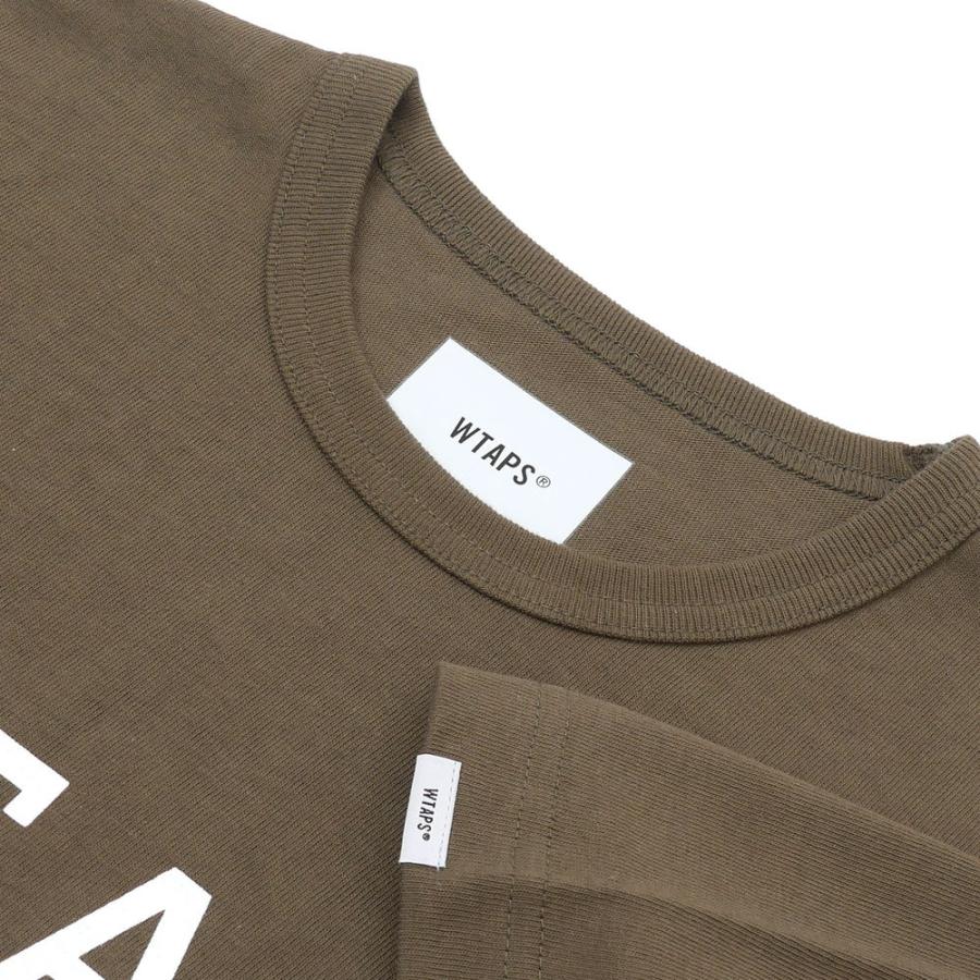 トップス wtaps 21SS COLLEGE SS TEE WTAPS ダブルタップス 21SS COLLEGE/SS/COTTON 211ATDT-CSM20