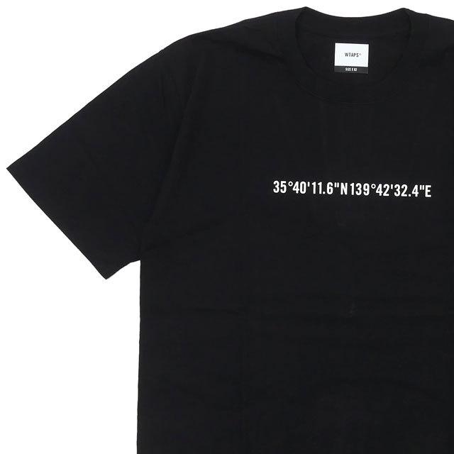 WTAPS 新品 ダブルタップス GPS SS TEE Tシャツ BLACK ブラック