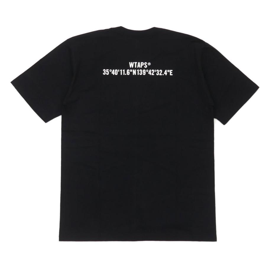 WTAPS 新品 ダブルタップス GPS SS TEE Tシャツ BLACK ブラック
