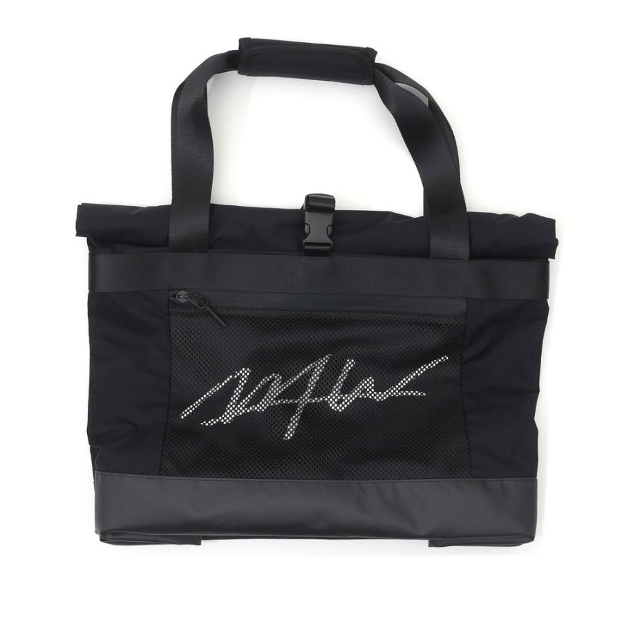 WTW 新品 ダブルティー LOGO DUFFEL BAG ダッフルバッグ BLACK