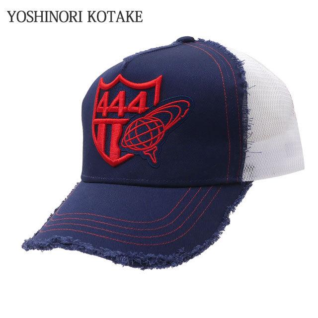新品 ヨシノリコタケ YOSHINORI KOTAKE メッシュ キャップ NAVY 