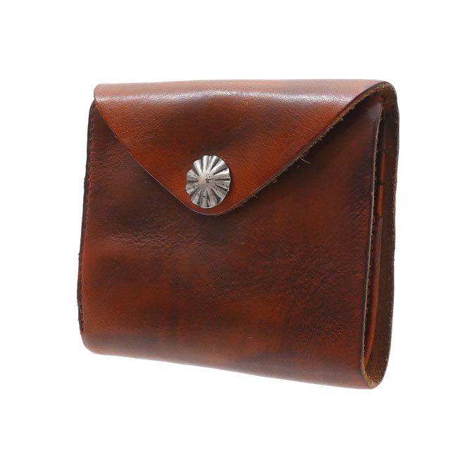 新品 ダブルアールエル Double RL CONCHO LEATHER WALLET ウォレット 財布 D.BROWN ブラウン 茶 RALPH LAUREN ラルフローレン RRL 271000411016 グッズ｜cliffedge