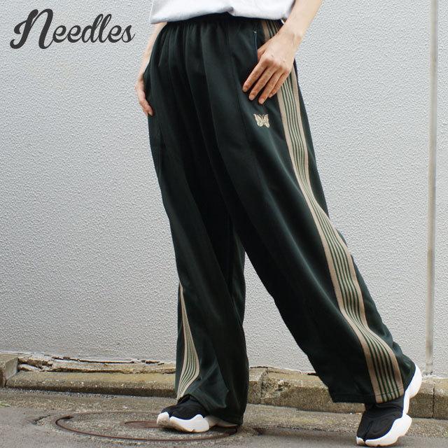 Needles H.D track pants ヒザデル トラックパンツ-