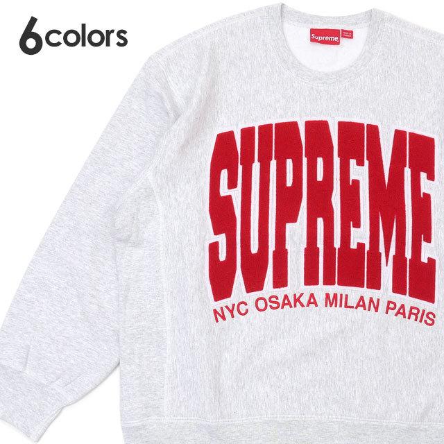 Supreme 新品 シュプリーム SUPREME Cities Arc Crewneck Supreme 新品 シュプリーム SUPREME Cities Arc Crewneck