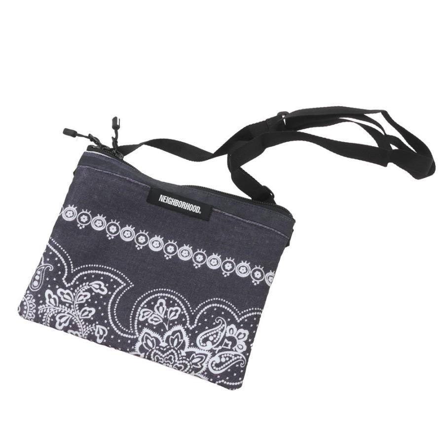 NEIGHBORHOOD 新品 ネイバーフッド BANDANA CHOPPED SACOCHE/E NEIGHBORHOOD 新品 ネイバーフッド BANDANA CHOPPED SACOCHE/E
