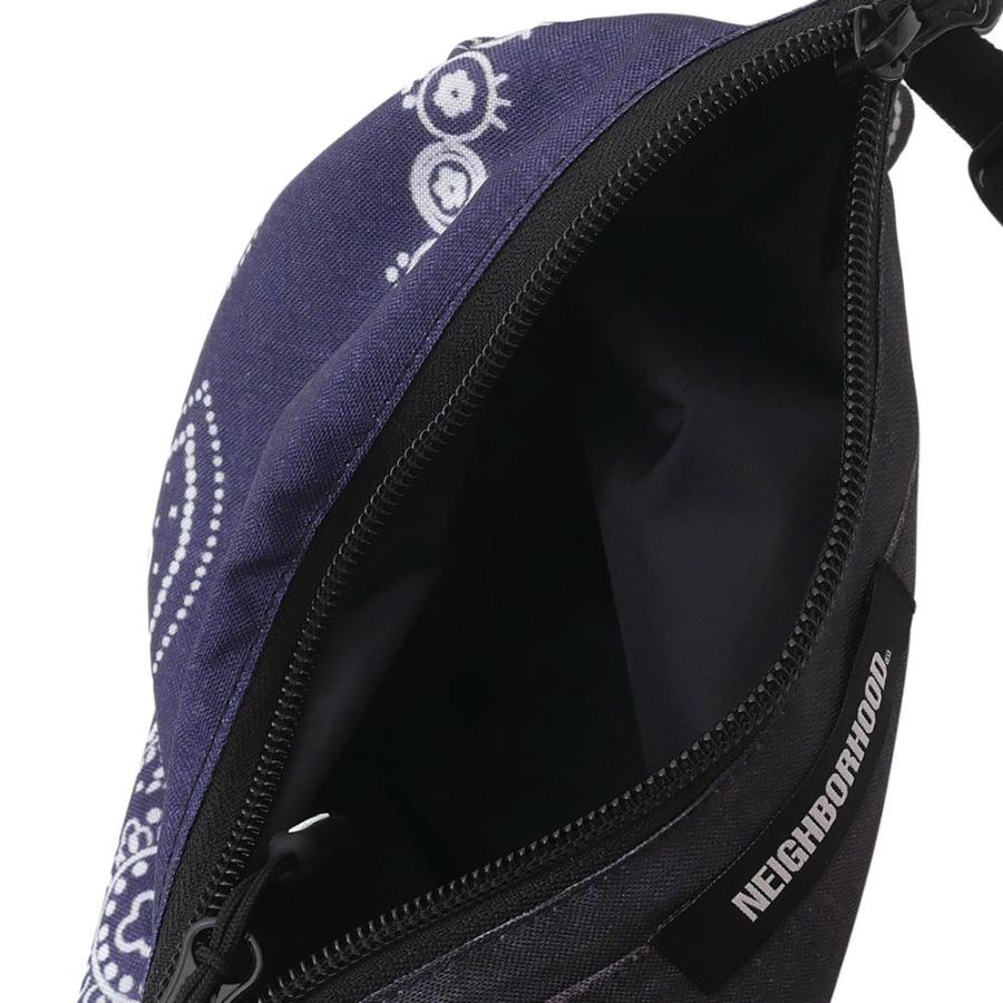NEIGHBORHOOD 新品 ネイバーフッド BANDANA CHOPPED SACOCHE/E NEIGHBORHOOD 新品 ネイバーフッド BANDANA CHOPPED SACOCHE/E