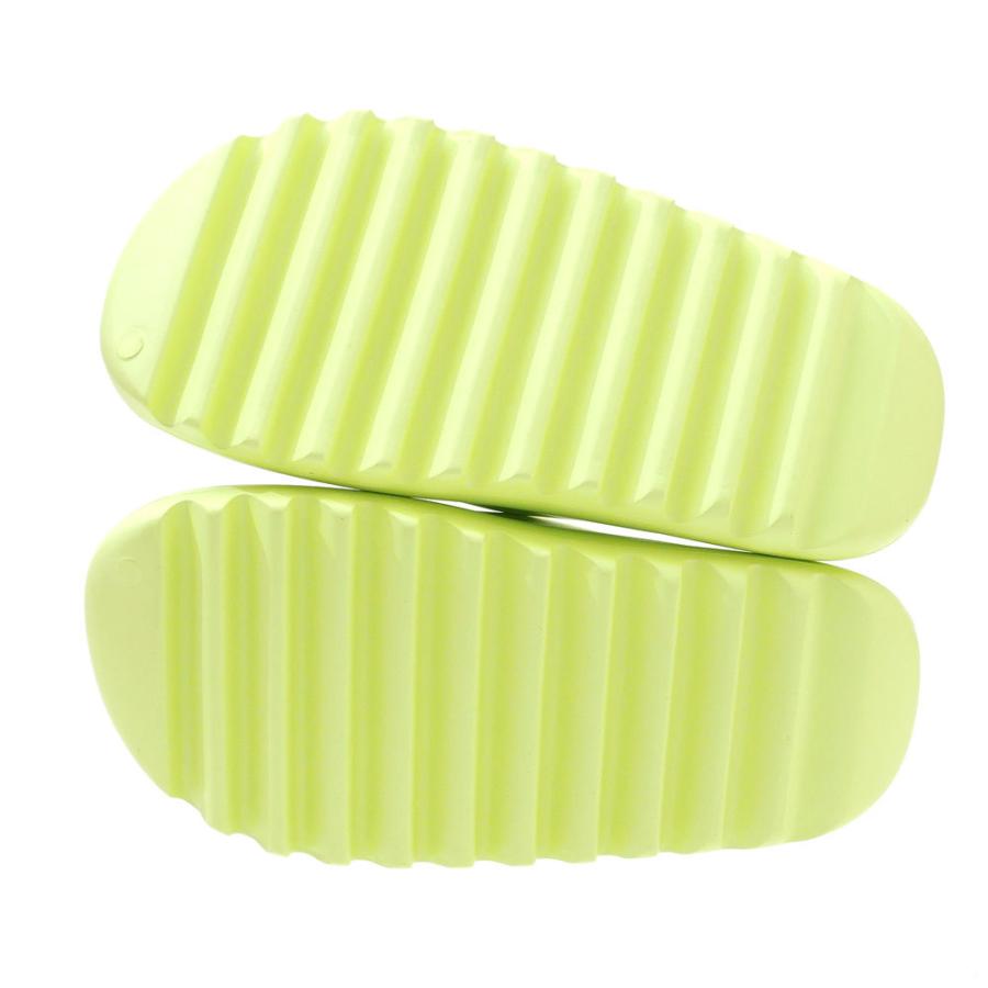 新品 アディダス adidas YEEZY SLIDE イージー スライド サンダル GLOW GREEN グローグリーン GX6138 KANYE WEST カニエ・ウエスト 292000262275 フットウェア｜cliffedge｜05