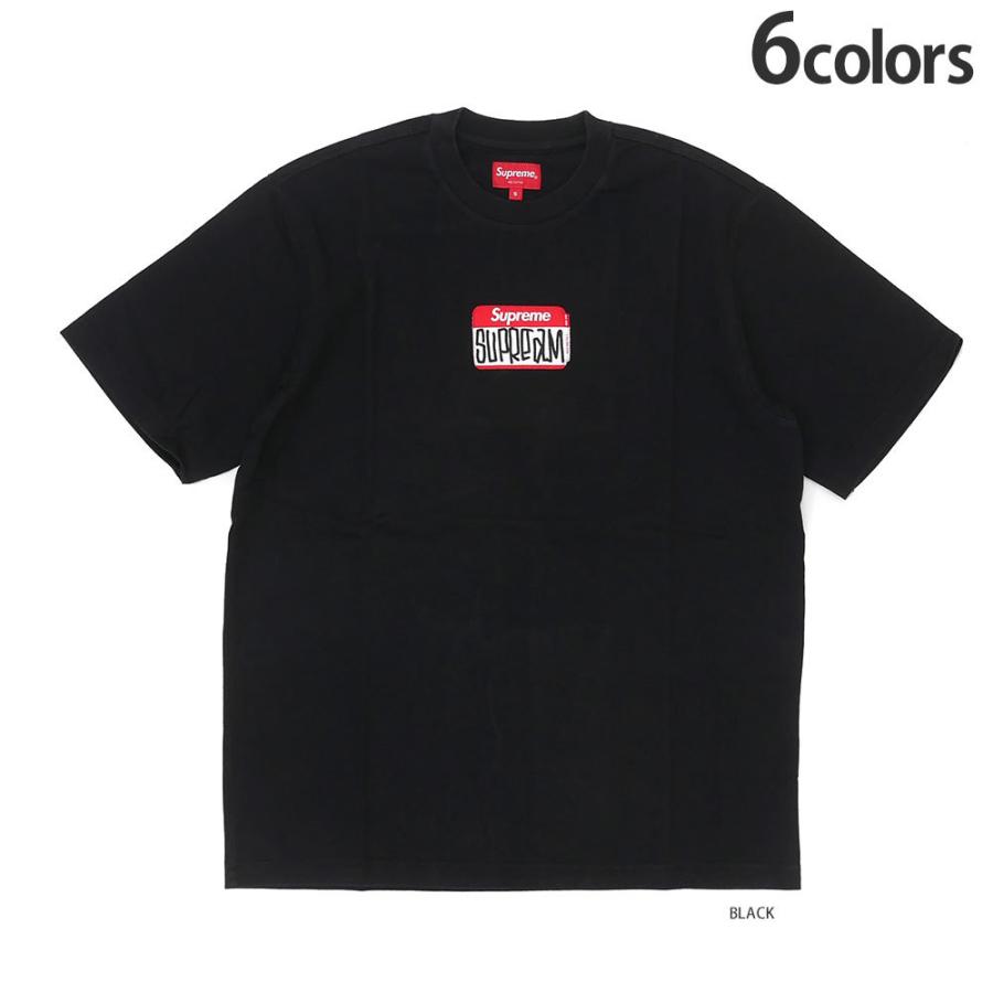 Supreme 新品 シュプリーム SUPREME Gonz Nametag S/S Top Tシャツ 