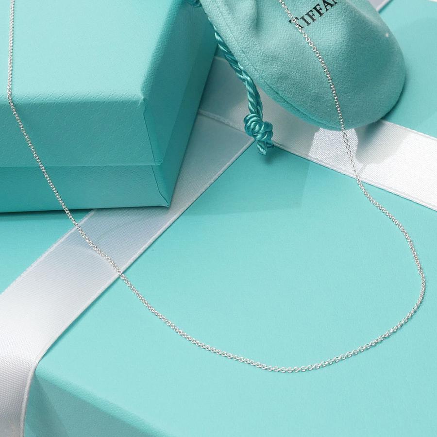 Tiffany & Co. シルバー チェーン ティファニー TIFFANY＆CO. ラージ ビーズ チェーン 46cm