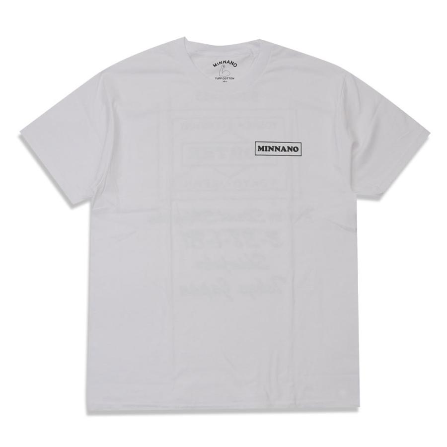 新品 ポーター PORTER x ミンナノ min-nano ADDRESS Tee Tシャツ WHITE