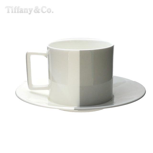 新品 新品 ティファニー Tiffany Co カラーブロック ティーカップ ソーサー Grayxwhite グレーxホワイト グッズ クリフエッジ 通販 Yahoo ショッピング