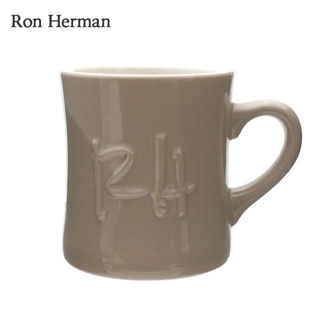 新品 ロンハーマン Ron Herman Emboss Logo Mug マグカップ GRAY グレー 灰色 290005618012 グッズ｜cliffedge