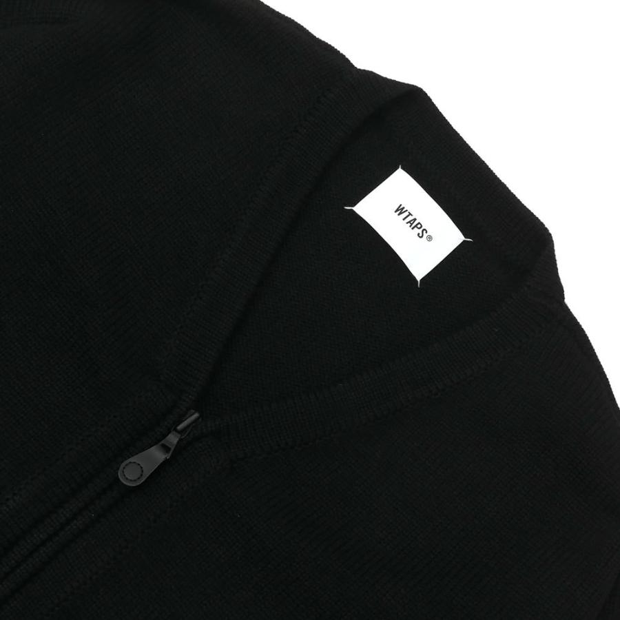 WTAPS 新品 ダブルタップス PALMER SWEATER カーディガン BLACK WTAPS 新品 ダブルタップス PALMER SWEATER カーディガン BLACK