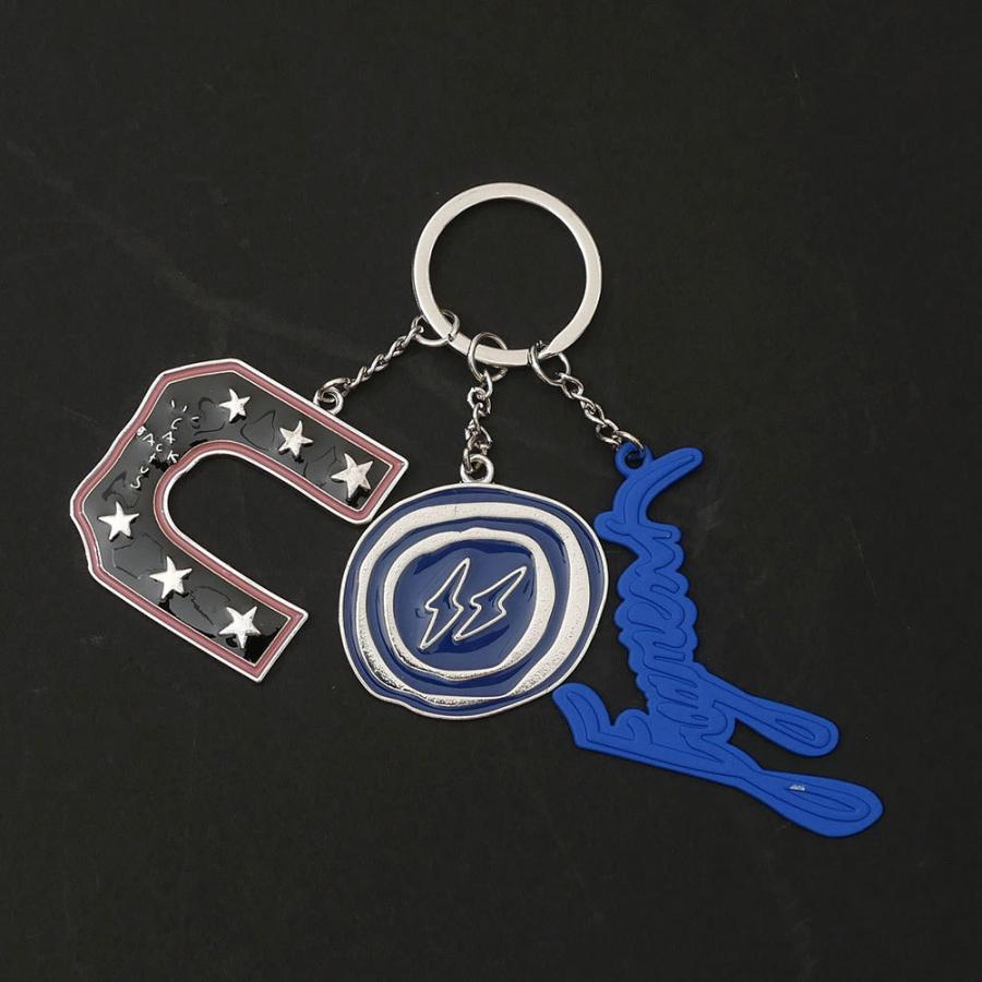 新品 カクタスジャック Cactus Jack x フラグメントデザイン Fragment Design 3 CHARM KEYCHAIN キーチェーン キーホルダー SILVER 278000572012 グッズ｜cliffedge｜05