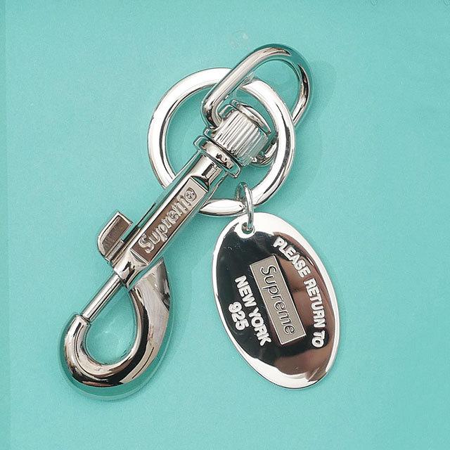 新品 シュプリーム SUPREME x ティファニー TIFFANY&CO. Oval Tag