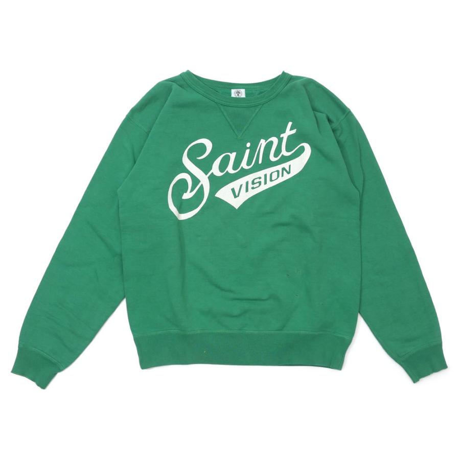 新品 セント マイケル SAINT MICHAEL RGLN SWT SH VISION スウェット GREEN グリーン 緑 SAINT  Mxxxxxx 209000651055 SWT/HOODY