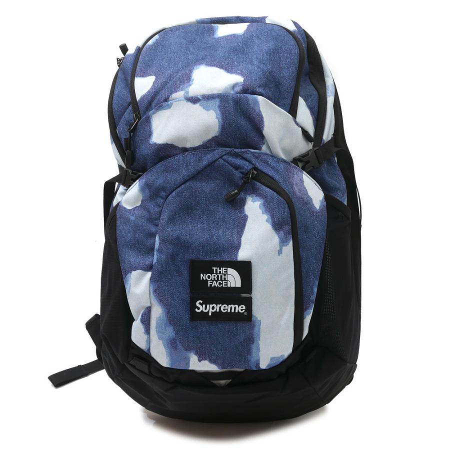 Supreme ネイビー リュック Supreme x B.B. Simon】 Denim Backpack washed indigo- 25SS