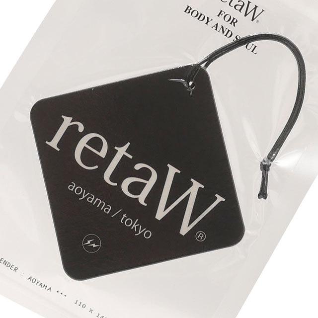 retaW travel poach black fragment フラグメント