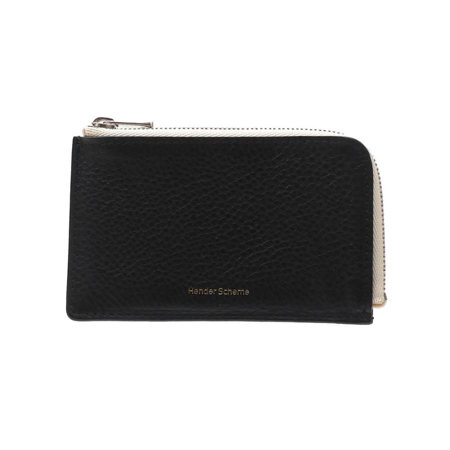 エンダースキーマ　パース　小銭入れ　レザー 黒 Hender Scheme (エンダースキーマ) square zip purse / スクエア