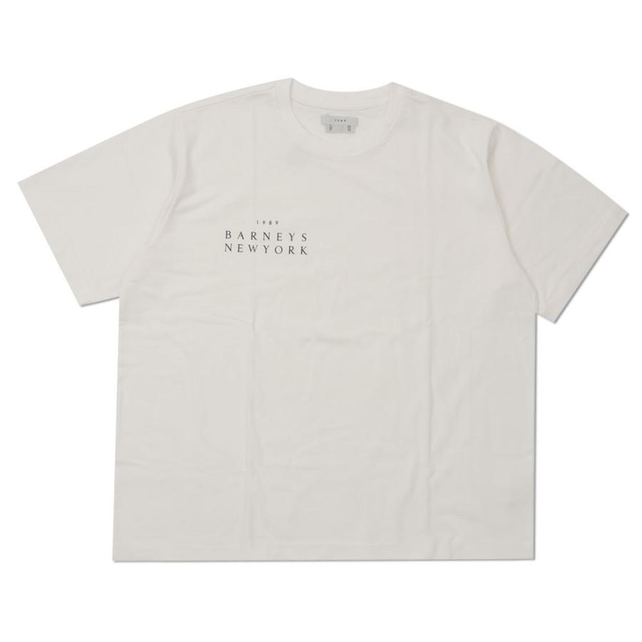 新品 ナインティーン・エイティーナイン 1989 x バーニーズ ニューヨーク BARNEYS NEWYORK LOGO T-SHIRT Tシャツ NATURAL ナチュラル 200008887050 半袖Tシャツ｜cliffedge｜02