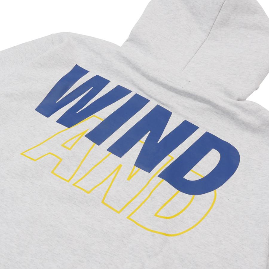 WIND AND SEA 新品 ウィンダンシー HOODIE パーカー ASH WIND AND SEA 新品 ウィンダンシー HOODIE パーカー ASH