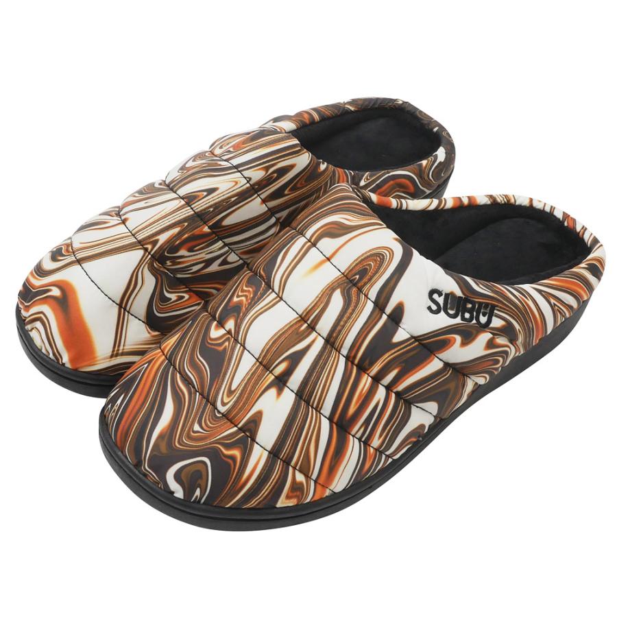 SUBU（スブ） 新品 SUBU SUMINAGASHI SANDAL サンダル BROWN&WHITE