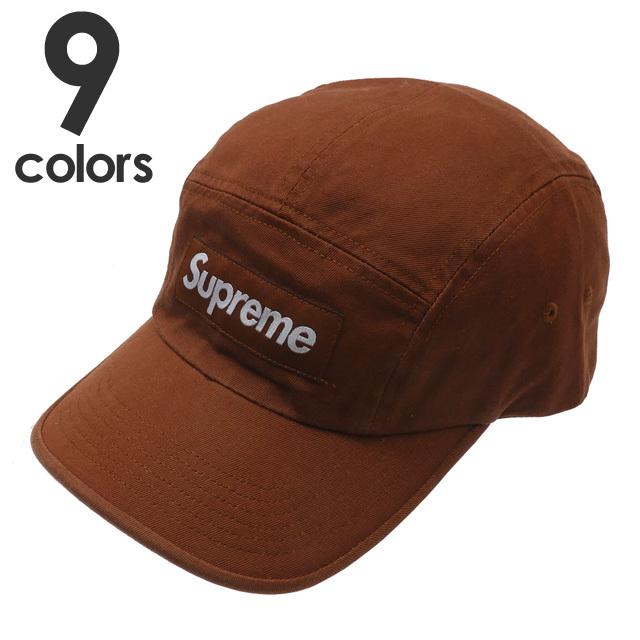 supreme シュプリームキャップ Supreme 新品 シュプリーム SUPREME Washed Chino Twill Camp