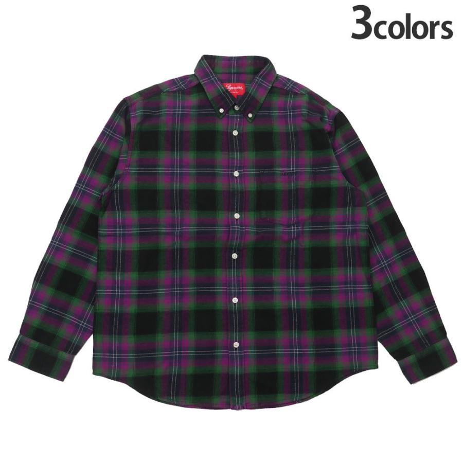 Supreme 新品 シュプリーム SUPREME Brushed Plaid Flannel Shirt 長袖