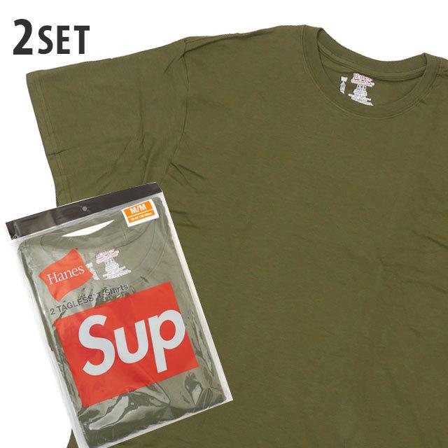 Supreme 新品 シュプリーム SUPREME x ヘインズ Hanes Tagless