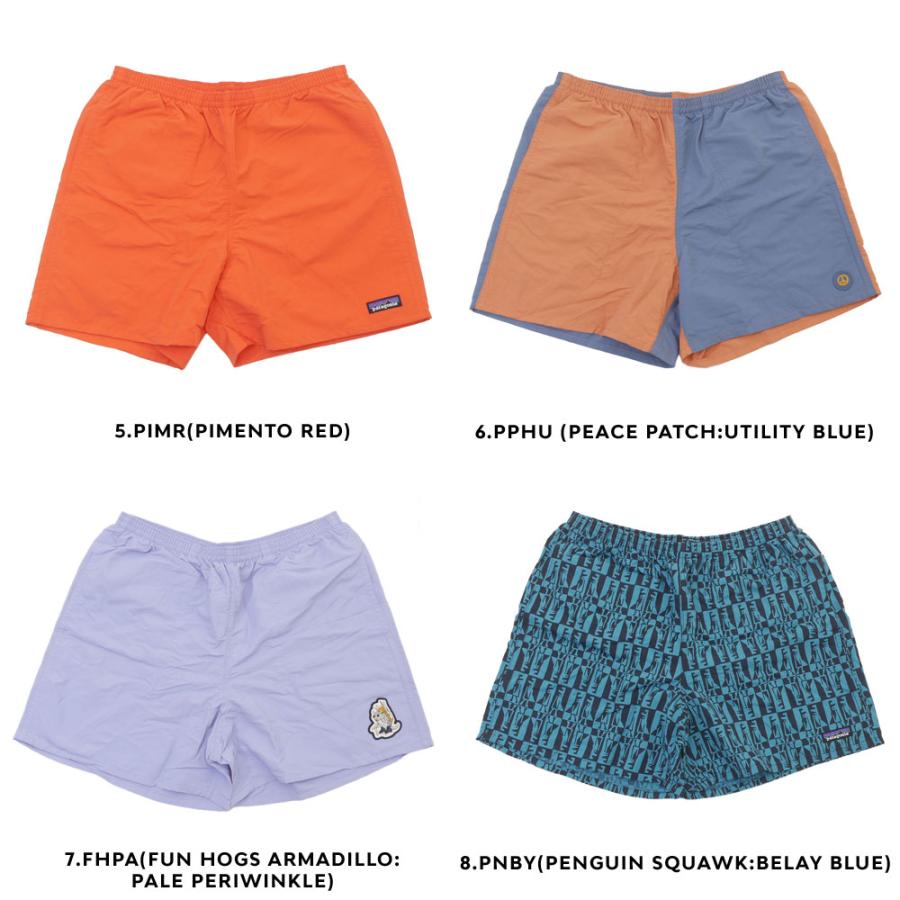 [24SS新作追加] 新品 パタゴニア Patagonia 24SS M's Baggies Shorts 5 バギーズ ショーツ 5インチ 57022 244000845855 パンツ｜cliffedge｜03