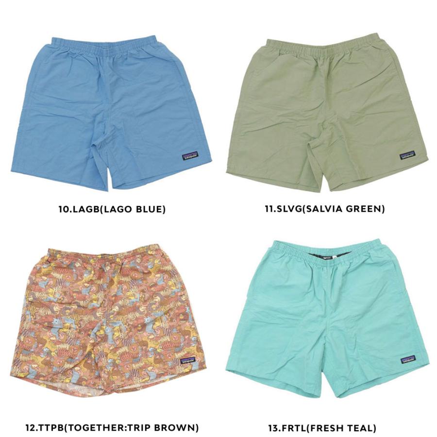 [24SS新作追加] 新品 パタゴニア Patagonia 24SS M's Baggies Longs 7 バギーズ ロング 7インチ 58035 244000846021 パンツ｜cliffedge｜05