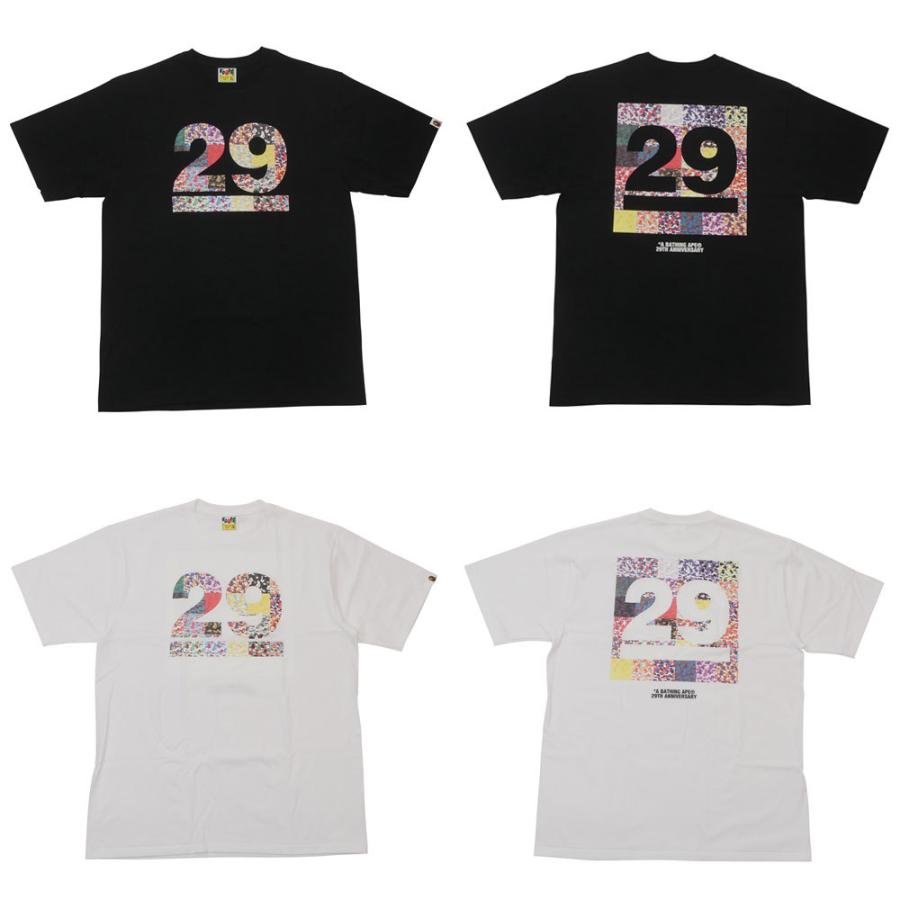 美品 エイプTシャツ M A BATHING APE 新品 エイプ 29TH ANNIVERSARY HEAD TEE Tシャツ
